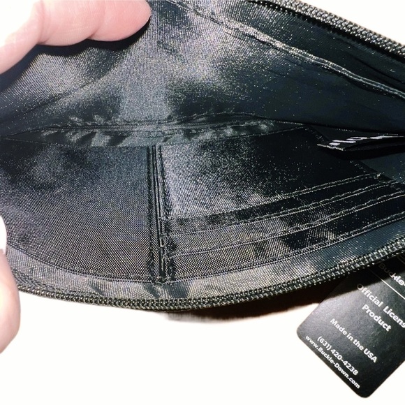 DISNEY Buckle-Down Canvas Zipper Wallet Aristocats Marie Expressions Hearts NWT - Picture 4 of 4